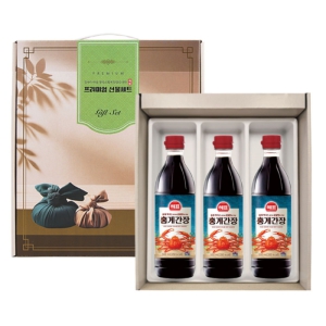 È«°Ô°£Àå500mlx3Á¾ ¼±¹°¼¼Æ® ½Ä¿ëÀ¯ ÇØ¹Ù¶ó±âÀ¯