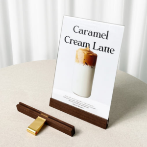 ¿ìµå ¹Þħ ¾ÆÅ©¸± ½ºÅÄµå ¸Þ´ºÆÇ (A4)