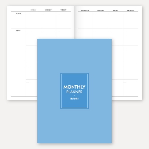 ¸¸³âÇü ¿ù°£ Ç÷¡³Ê ³ëÆ® (ÁßöÁ¦º»/25Àý/A5)