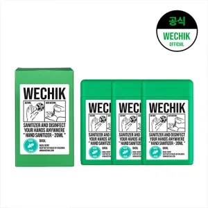 WECHIK �޴�� �� �ҵ� �������� (20ml)*3EA