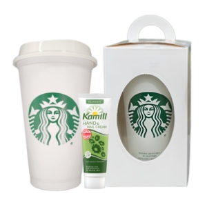 ��Ÿ���� �Һ��� ���������� 473ml + ī�� �ڵ�ũ�� ȭ��Ʈ ������ �ڽ� ������Ʈ