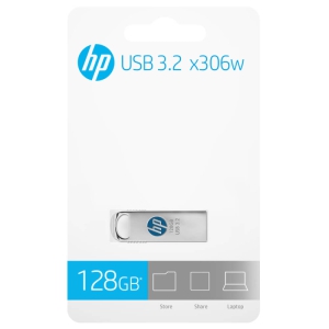 HP 306W USB 3.2 Flash Drives �޴�� ������ġ 64GB~ 128GB