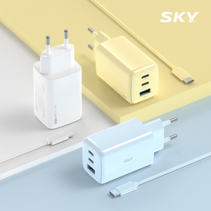 ��ī�� �� GaN65X 4���� �ʹ̴� 65W ��Ƽ 3��Ʈ PD �ʰ��� ���� �����+1.5M ���̺�