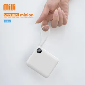 milli PD 22.5W �������� 10000mAh �ʼ��� �������͸� �̴Ͽ� minion