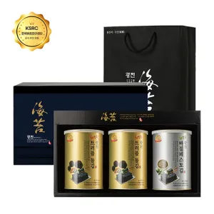 DO [독점모델] 명품 광천김 3캔 특호 | 김 건어물 수산물세트 판촉물 제작