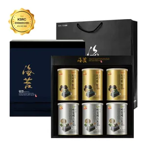 DO [독점모델] 명품 광천김 6캔 특호 | 김 건어물 수산물세트 판촉물 제작