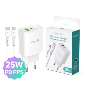 ������Ŀ ������ 25W PD3.0+QC3.0 2��Ʈ PPS �ʰ��� �и��� ������ CtoC ���̺� ����