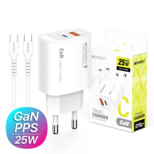 ������Ŀ 25W PD3.0+QC3.0 2��Ʈ PPS �ʰ��� �и��� ������ CtoC ���̺� ����