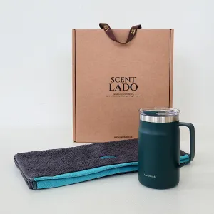센트라도 B 송월 리오르웨이타올(수건)180g+락앤락 메트로머그컵 600ml 세트 | 타올선물세트 판촉물 제작