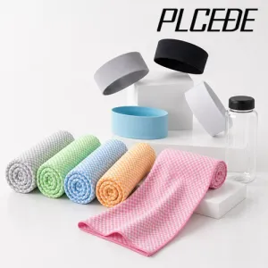 플씨드 스포츠 핏 쿨 헤어밴드 + 뱀부얀 쿨타올 + 보틀 350ml 3종 세트