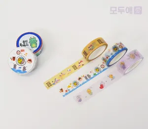 모두애 마스킹테이프 굿즈_풀컬러인쇄 | 문구용품 판촉물 제작