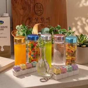 ���̺�Ʋ ��Żĸ Ʈ����ź 500ml ���� ���� + ŰĸŰ�� 4�� ��Ʈ Ŭ��Ŀ Ŭ��Ŀ ������ Ű�� �������