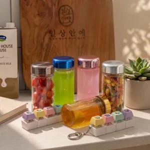 ���̺�Ʋ ��Żĸ ���̽� ��Ʈ 350ml ���� ���� + ŰĸŰ�� 4�� ��Ʈ Ŭ��Ŀ Ŭ��Ŀ ������ Ű�� �������