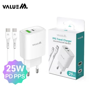 ����� 25W(PD+QC) 2��Ʈ PPS �ʰ��� �и��� ������(1m 25W ���̺�)(12)