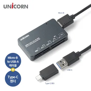 [������] A+CŸ�� USB3.2 Gen1 6in1 ��Ƽī�帮���� XC-5000M (67mm x 39mm x 12mm / 22g)