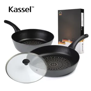 ī�� �����Ʈ �÷���(Cook Right Plus)  �δ��� �������� 3�� B ��Ʈ(�������� 28cm+������24cm +�����Ѳ� 24cm )