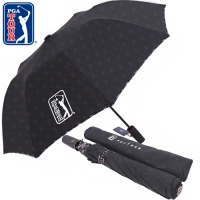 PGA 2단자동 엠보선염바이어스 우산 (58cm)