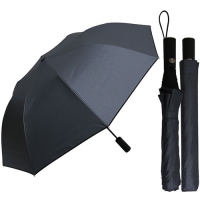 무표 2단자동 블랙메탈 우산