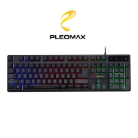 PLEOMAX 플레오맥스 AVEC-K501 LED 백라이트 게이밍 키보드