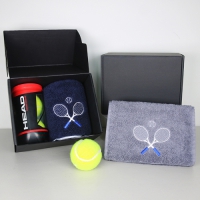 송월타올 스포츠타올 선물세트(테니스스포츠1+테니스공2)