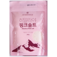 [더건강한신안소금]히말라야 핑크소금(가는소금)200g | 판촉물 제작