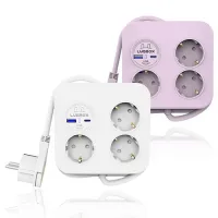 [���׹ڽ�] 3�� �簢ť�� USB CŸ�� ��Ƽ�� 1.4m   3m 1P | ���˹� ����