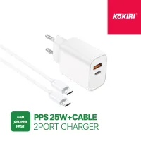 �ڳ��� EPIC GaN 25W A+C 2��Ʈ �ʰ��� ������ 1.2M ���̺� ��Ʈ (CtoC ���̺�����) | ���˹� ����