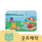 [커스텀굿즈] 풀오버인쇄 웰빙 미끄럼 방지 발매트 욕실매트 60*40 (박스제작가능)