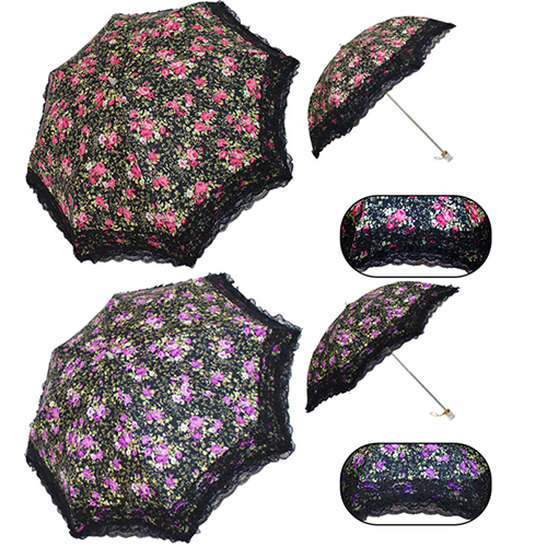 더블레이스 장미 양산