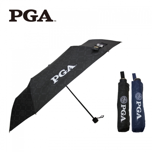 PGA 엠보 3단 수동 우산 (55cm)