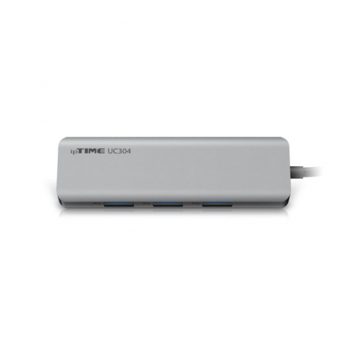 EFM네트웍스 아이피타임 USB Type-C 허브 UC304 (100X30X10mm)