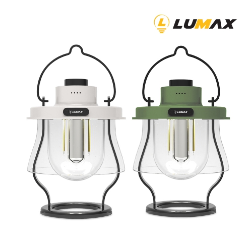 루맥스 감성 캠핑랜턴 차박 충전식 LED 램프 X48 (126x126x195mm)