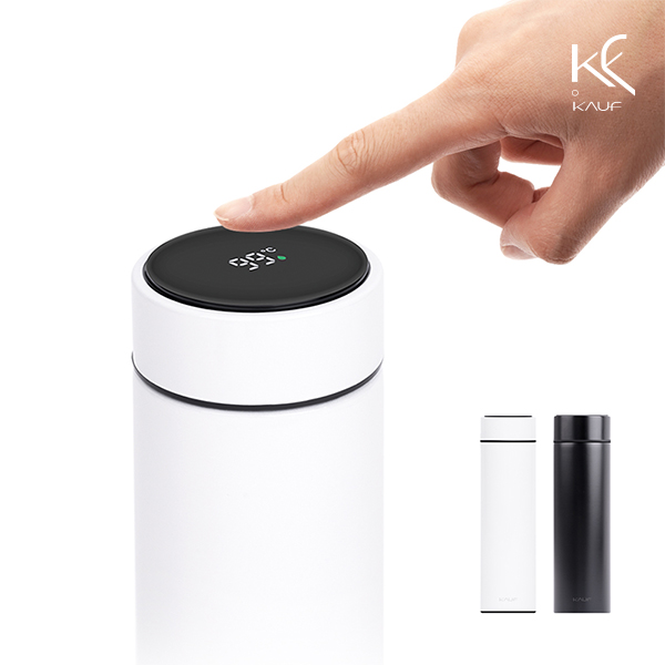 카프 원터치 온도표시 보온&보냉 스텐 텀블러 KF-TT10(품절)