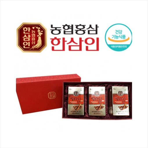 [한삼인] 발효홍삼고골드 240g ×3병