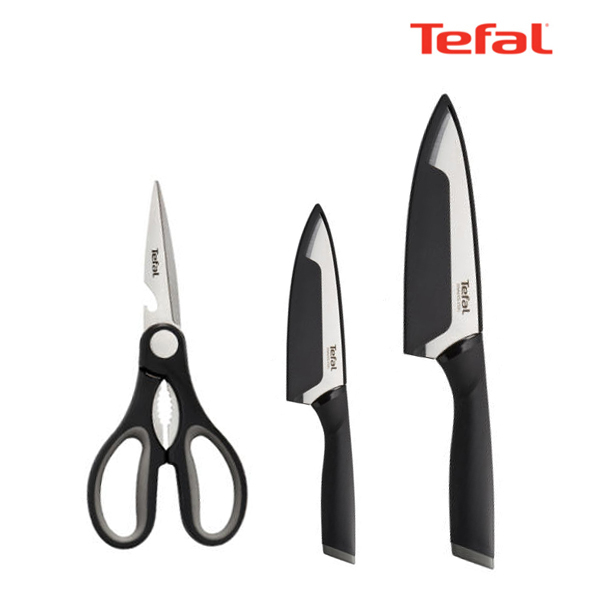 귣庰 ֹǰ/Ȱǰ  (Tefal)  ݷ Į 3 Ʈ(ĵ 15cm +  9cm + ֹ氡) ǰ 