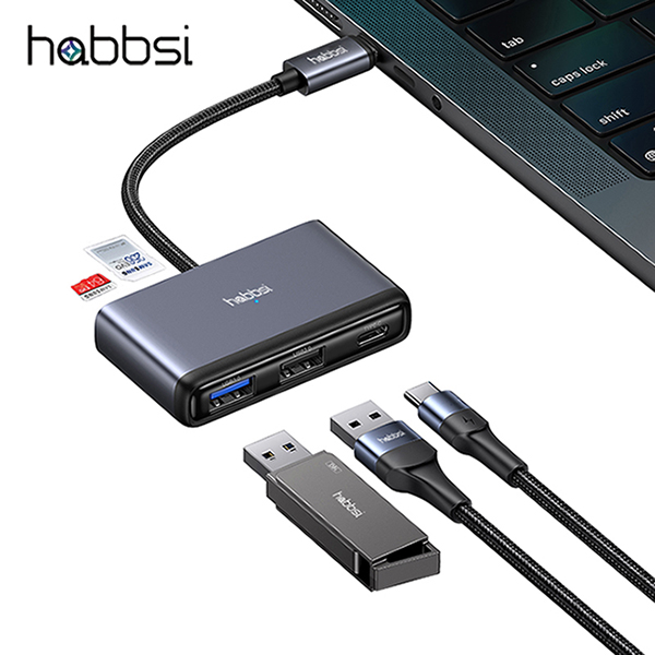 ǻͿǰ USB/ ݽ USB-C 5in1 Ƽ  YMH5ATOM ǰ 