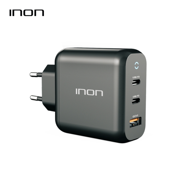 Ʈǰ ڵ   ̳ 70W 3Ʈ USB PD PPS  Ƽ  IN-GaN320P ǰ 