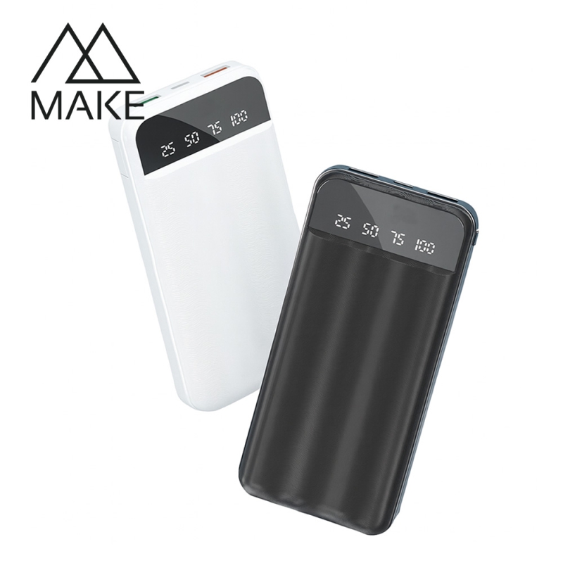 ͸ ͸ 뷮 20000 ũ make ġ  20W 뷮 LCD ͸ 20000mAh ǰ 