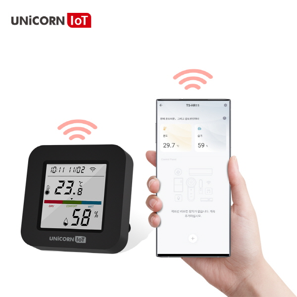 Ȱ ŸȰ [IoT] WiFi Ʈ LCD½ ɸ ó   TS-HR11 (66mm x 66mm x 17mm / 50g) ǰ 