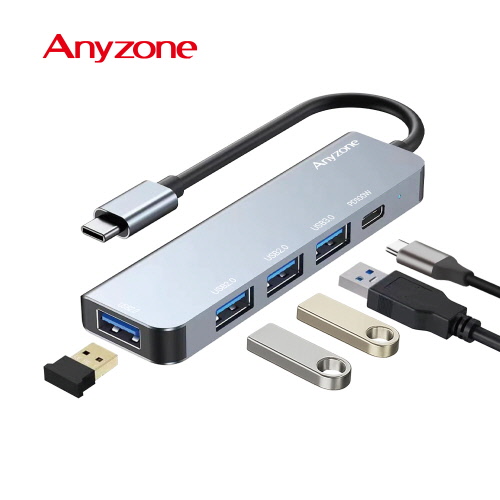ǻͿǰ USB/ ִ  Ƽ 5Ʈ  ANY-HUB4 ǰ 