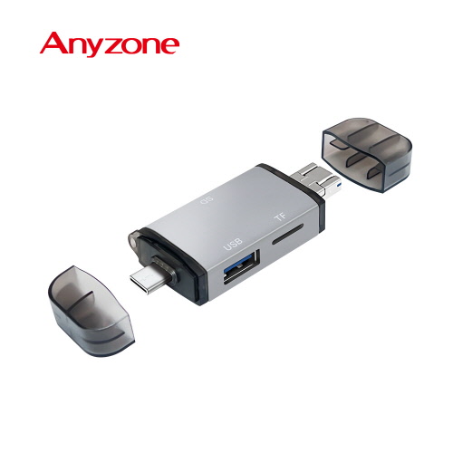 ��ǻ�Ϳ�ǰ USB���/����� �ִ��� USB & OTG ��Ƽ ī�帮���� ANY-HUB10 ��ǰ ����