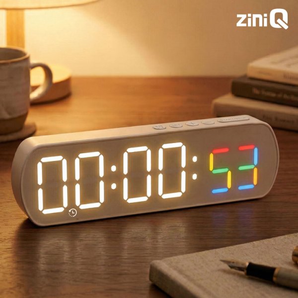 ���̵��/��Ȱ��ǰ �ð� �����нð� [����ť] Ź��� ������ LED �˶� Ÿ�̸� ���ڽð� ZQ-CM400 ��ǰ ����