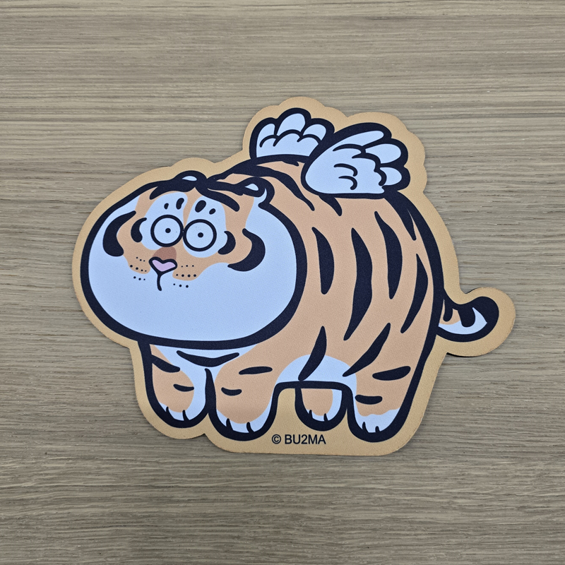 ��ǻ�Ϳ�ǰ ���콺�е� UVĮ�� ���콺�е� (Blossom) ����� Ǯ�÷� ���콺�е� Tiger (220*250*2/3/4mm) 1P ��ǰ ����