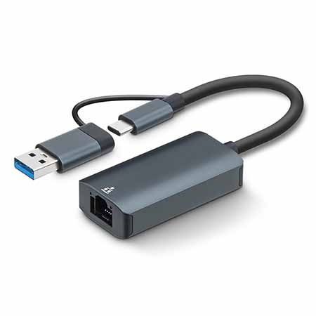 ��ǻ�Ϳ�ǰ USB���/����� 7NC �Ⱑ ��� Ŀ���� USB-A/C to RJ45 ������ī�� NCH-704 ��ǰ ����