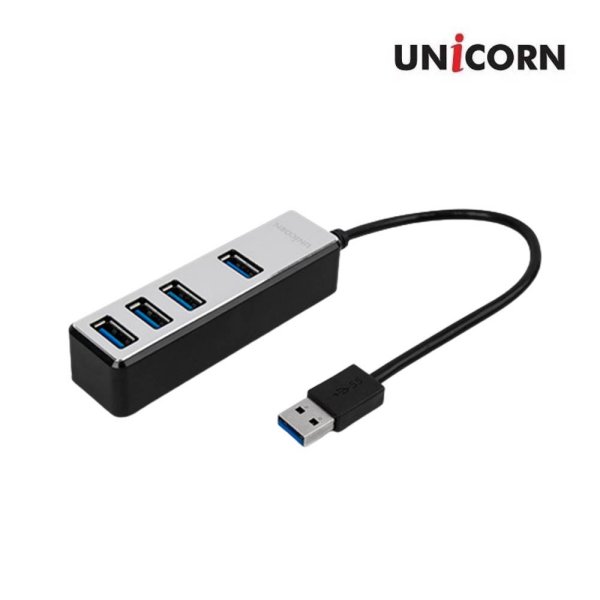 ��ǻ�Ϳ�ǰ USB���/����� [������] USB3.0 AŸ�� 4��Ʈ ��� �޴�� ����USB��� (95mm x 27mm x 22mm / ���̺� ���� 215mm / 45.4g) ��ǰ ����