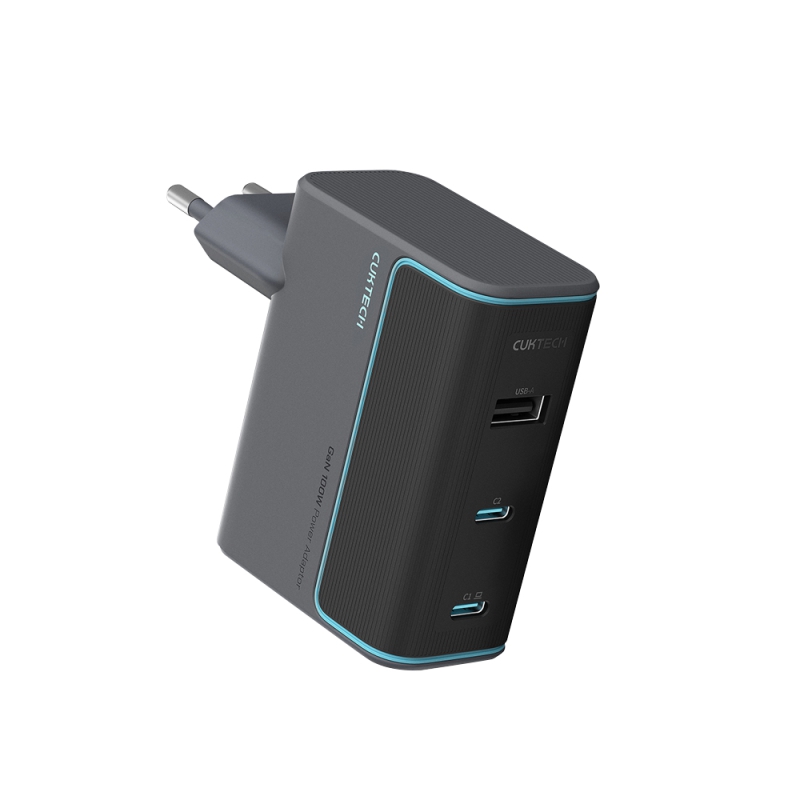 ����Ʈ����ǰ �ڵ��� ������ ���������� CUKTECH ����ũ 10 GaN ������ 100W ��Ƽ 3��Ʈ CŸ�� ������ ��ǰ ����