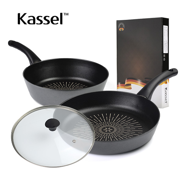 �ֹ��ǰ �Ķ����� ī�� �����Ʈ �÷���(Cook Right Plus)  �δ��� �������� 3�� B ��Ʈ(�������� 28cm+������24cm +�����Ѳ� 24cm ) ��ǰ ����