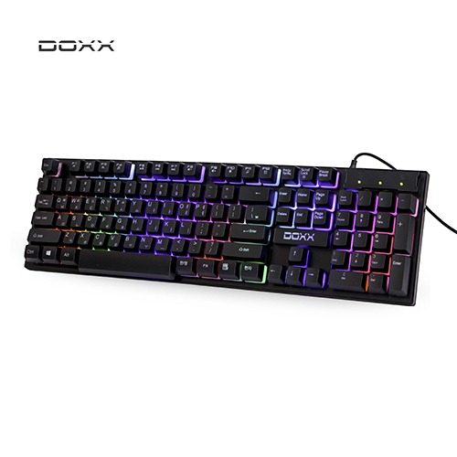 ��ǻ�Ϳ�ǰ ���콺/Ű���� ����Ű���� DOXX LED ���� Ű���� DX-K1001 ��ǰ ����