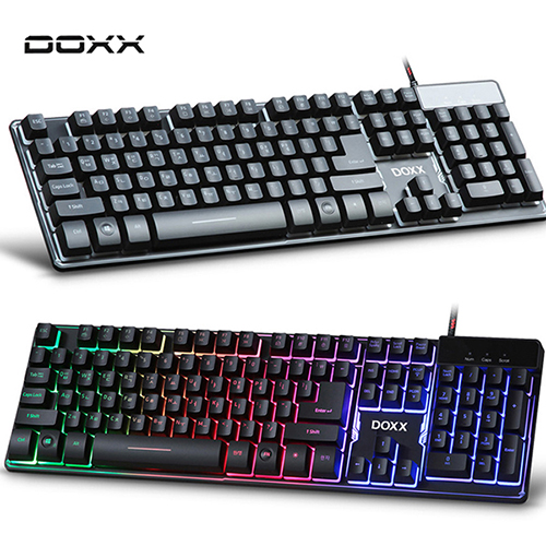 ��ǻ�Ϳ�ǰ ���콺/Ű���� ����Ű���� DOXX ��Ű��Ÿ�� �����Է� LED �÷��� ���� Ű���� DX-LK30 ��ǰ ����