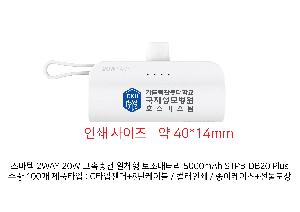 USB   |  2WAY 20W  ü ͸ 5000mAh STPB-DB20 Plus